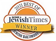 2021 Best of Jewish Baltimore award logo