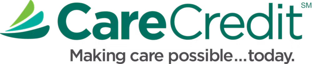 CareCredit logo and tagline for healthcare financing.