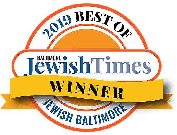 2019 JewishTimes Best of Baltimore Winner badge